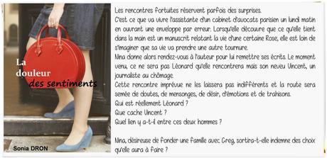 La douleur des sentiments | Sonia Dron