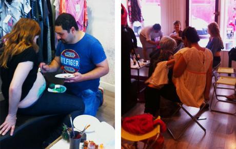 Atelier Belly Painting à Paris - MammaFashion