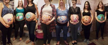L’atelier Belly Painting chez Mammafashion