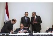 Egypte Banque Mondiale signature d’un accord prêt