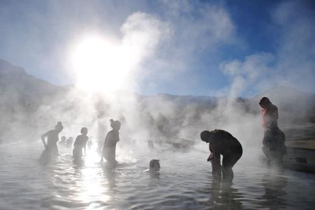Chili - San Pedro de Atacama - bains thermaux