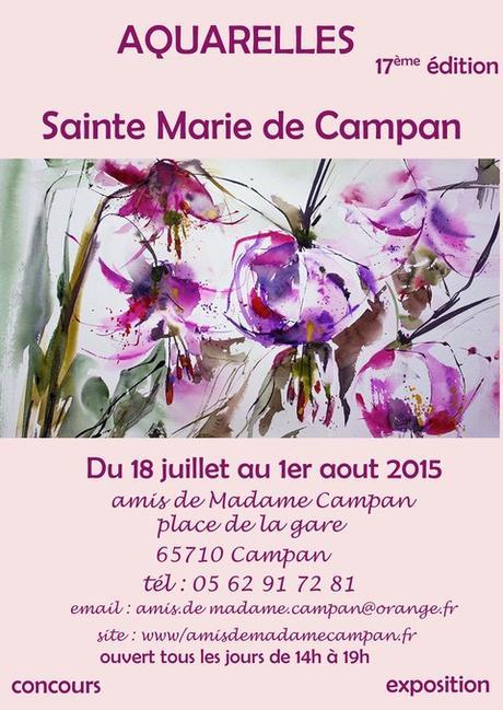 affiche Sainte Marie Campan 2015