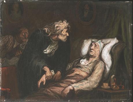 Le Malade imaginaire, vu par Honoré Daumier.