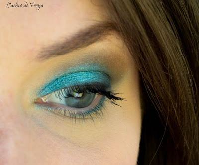 Comment porter du turquoise sur les yeux?