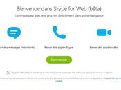 Vous pouvez utiliser version Skype maintenant