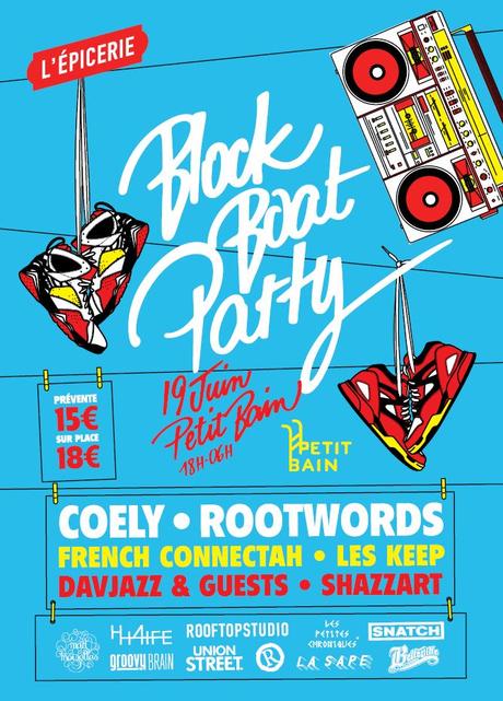 Agenda Weekend : BLOCK BOAT PARTY 2 et Carte Blanche à Gael Faye