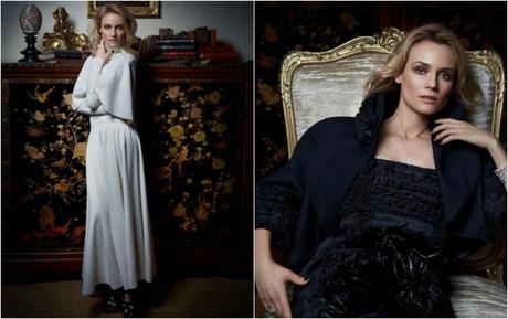 Diane Kruger en Chanel Harper's Bazaar Esprit de Gabrielle