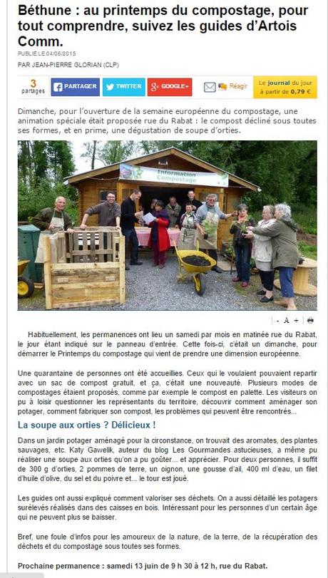 Retour sur le Printemps du compostage