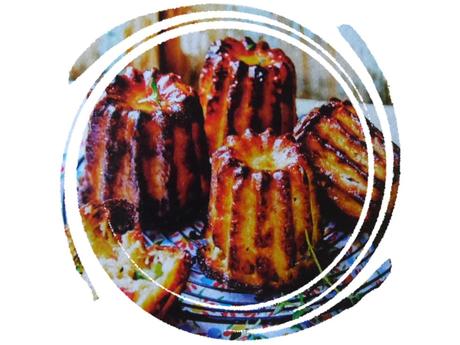 Cannelés chorizo, comté, courgette