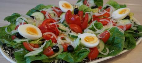 Salade aux oeufs – Recette facile de salade