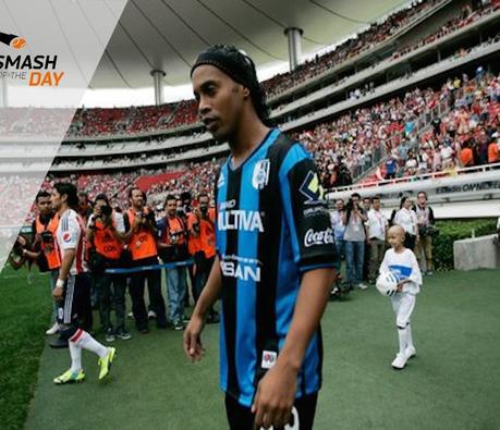 Ronaldinho dit au revoir au Mexique