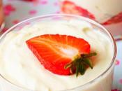 Verrines fraise-rhubarbe crème mascarpone