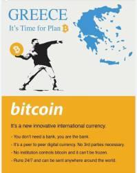 Bitcoin : Greece real plan b