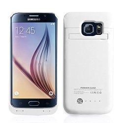 Top 5 des meilleures coque batterie Galaxy S6 Description: Sauvegarde 4200mAh Alimentation externe Cover Case Chargeur Pour Samsung Galaxy S6 Caractéristiques: Vertified par la FCC / CE / ROHS Compatible pour: bord Samsung Galaxy S6 seulement Matériel: Li-polymère Built-in béquille pour regarde...