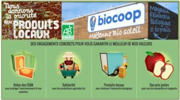Le réseau de magasins bio Biocoop contribue au...