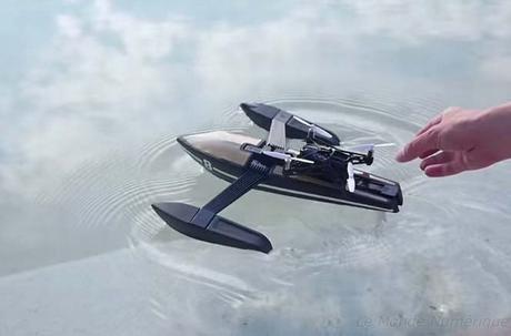 Les drones volants Hydrofoil de Parrot prêts à envahir les mers… ou presque