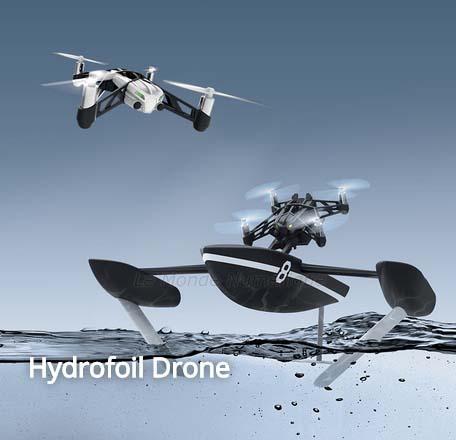 Les drones volants Hydrofoil de Parrot prêts à envahir les mers… ou presque