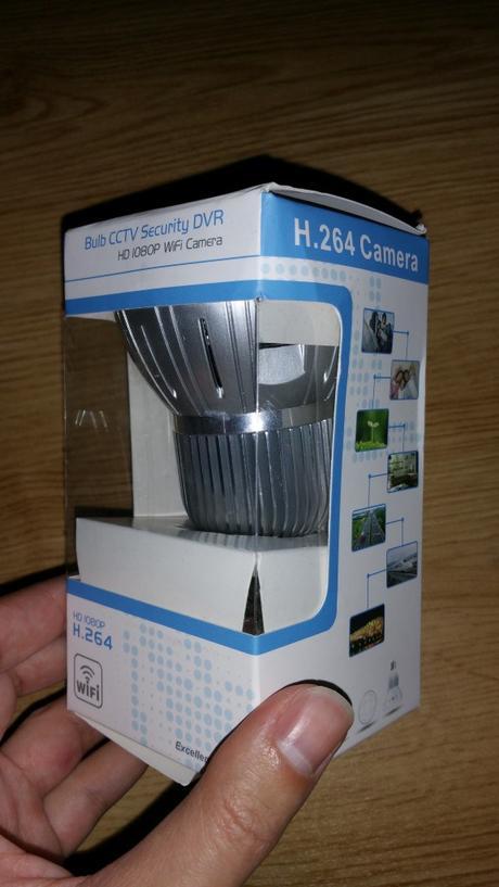Test de l’ampoule camera LED HD 1080p 20150621_095043