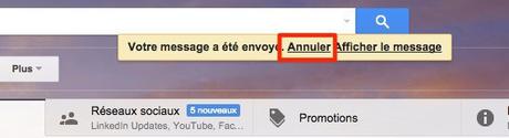 Gmail : Annuler l’envoi, vous devez activer cette fonctionnalité