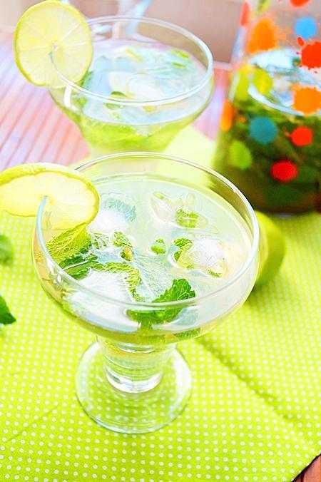 Majito sans alcool / Cocktail menthe-citron vert