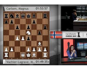 Norway Chess 2015 : MVL annule contre Carlsen