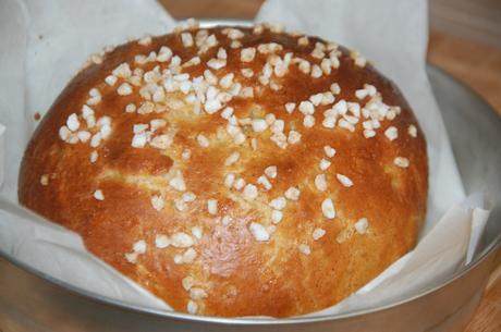Brioche moelleuse à la purée d'amandes