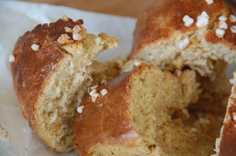 Brioche moelleuse à la purée d'amandes 