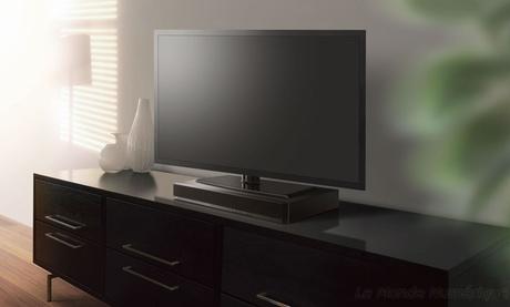Une nouvelle barre de son et un support audio TV chez Yamaha