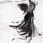 illustration encre de chine