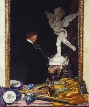 William Orpen 1910 Myself and Cupid