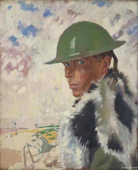 William Orpen 1917  Self Portrait in Helmet