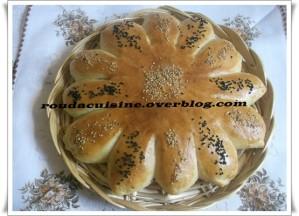 Khobz eddar sans pétrissage recette2 خبز الدار