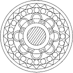 dessin de mandala