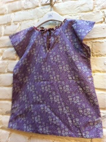 Top Liberty mauve