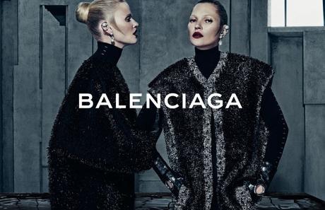 Duo de choc pour la nouvelle campagne Balenciaga...
