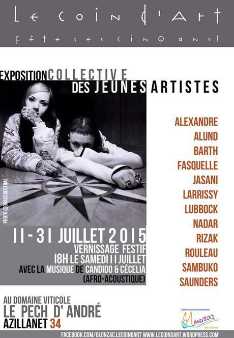 Vernissage des Jeunes Artistes du Coin d’Art au Pech d’Andre