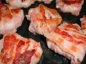 Fromage chèvre enroulé lard