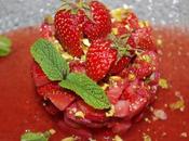 Tartare fraises pistache