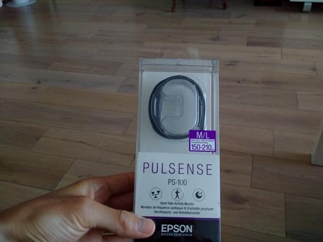 Test du bracelet connecté Epson Ps-100