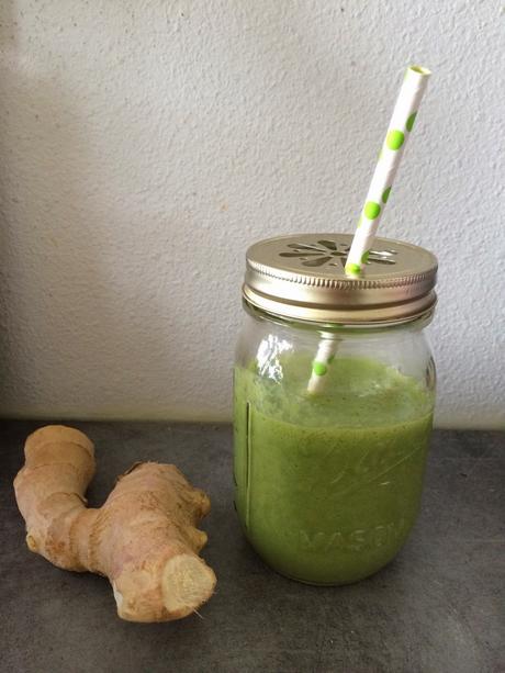 #Green smoothie Ginger-licious