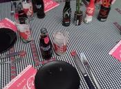 table coca cola