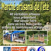 Marché artisanal de l'été à Natoye