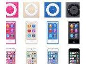 iPod nouveaux coloris dévoilent pour tous modèles