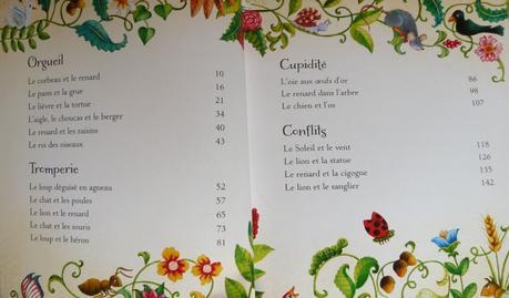 Fables d'Ésope - sommaire 1