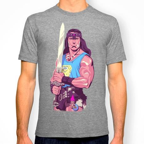 T-Shirt Schwarzenegger Conan le Barbare