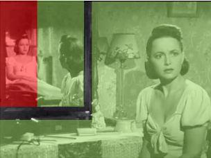 the-dark-mirror-robert-siodmak 1946 Olivia de Havilland schema