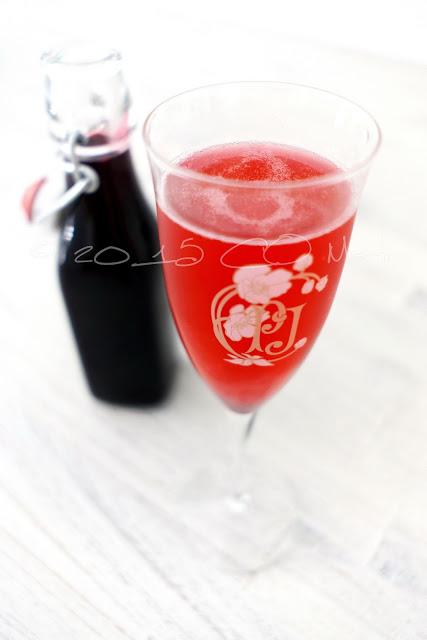 Un bon verre de sirop maison par ces températures !!!!