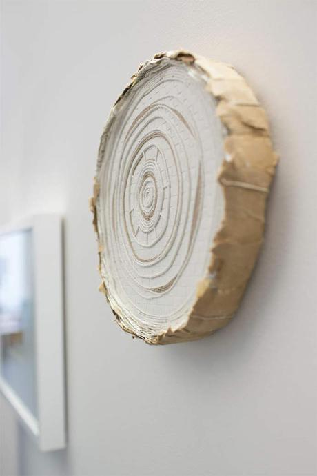 Trees, Time and Garment, Paper Art by Julie VonDerVellen