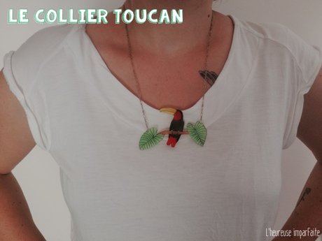 Tout joli, tout simple à faire : le collier toucan