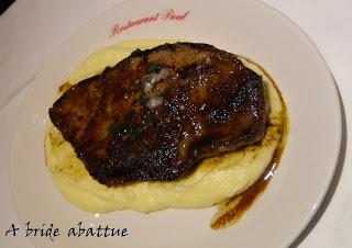 Dîner en terrasse chez Paul, place Dauphine